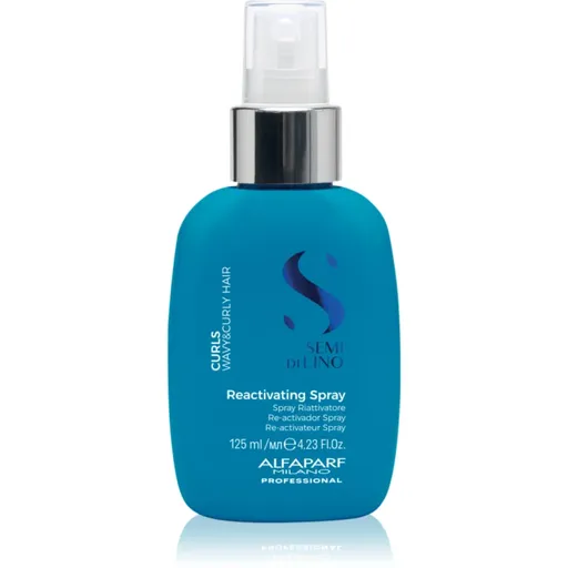 Alfaparf Milano Semi Di Lino Curls sprej dodávajúci štrukturovaný styling pre kučeravé vlasy 125 ml