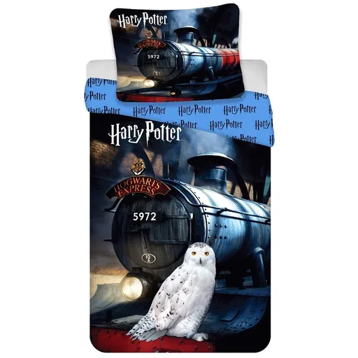 Jerry Fabrics Obliečky Harry Potter - Viacfarebná | 140 x 200 cm / 70 x 90 cm