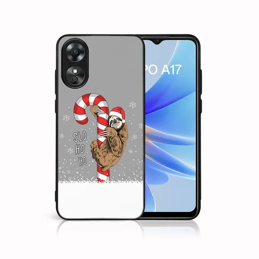 MY ART Kryt s vianočným dizajnom Oppo A17 CANDY (076)