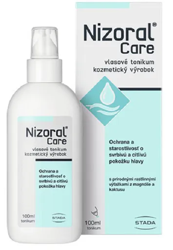 Nizoral Care tonikum pre podráždenú pokožku hlavy 100 ml