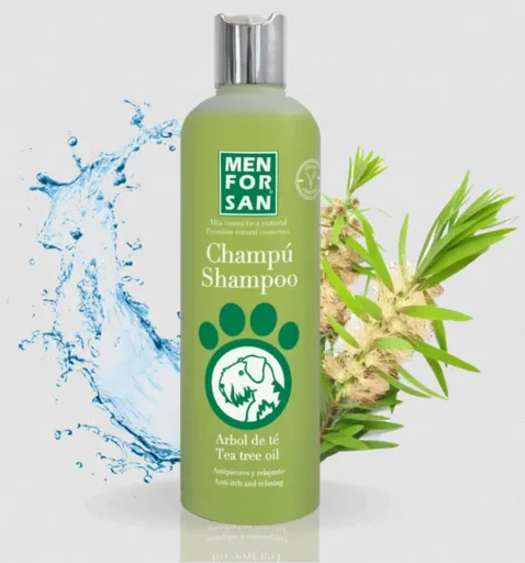 MEN FOR SAN šampón s čajovníkovým olejom pre psov 300ml