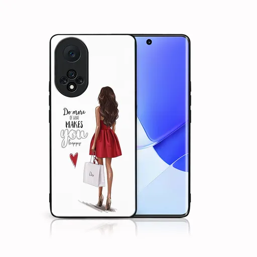 MY ART Silikónový obal Honor 50 / Huawei Nova 9 RED DRESS (137)