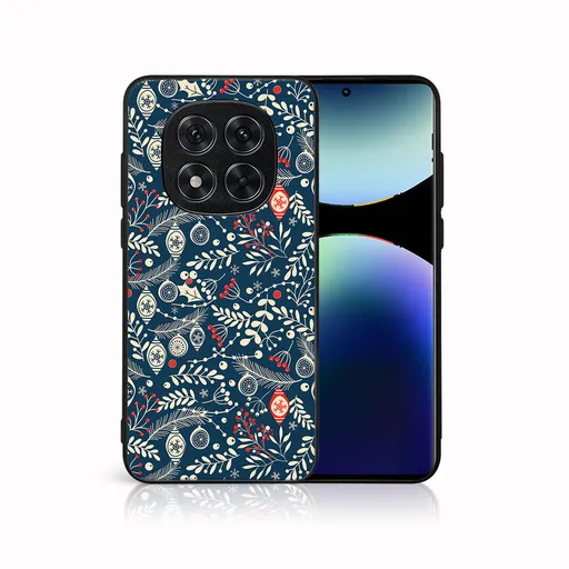 MY ART Kryt s vianočným dizajnom Xiaomi Redmi Note 14 Pro 5G MISTLETOE (070)
