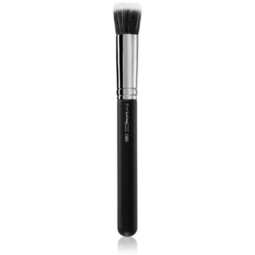 MAC Cosmetics Brush 130S Short Duo Fibre malý štetec pre nanášanie tekutých, krémových a púdrových produktov 1 ks