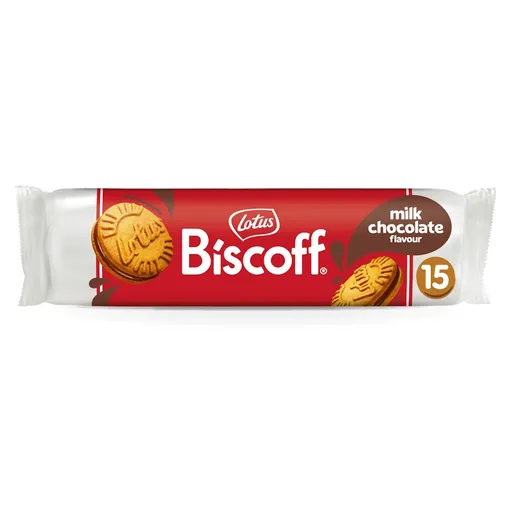 LOTUS BISCOFF Sušienky plnené krémom s čokoládovou príchuťou 150 g