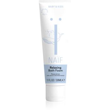 Naif Baby & Kids Bath Foam relaxačná pena do kúpeľa pre deti 30 ml