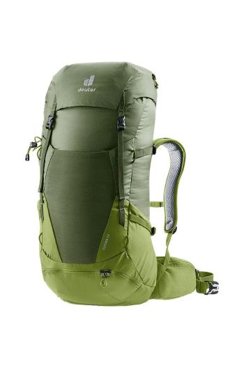 Ruksak Deuter Futura 32 zelená farba, veľký, vzorovaný, 340082122890