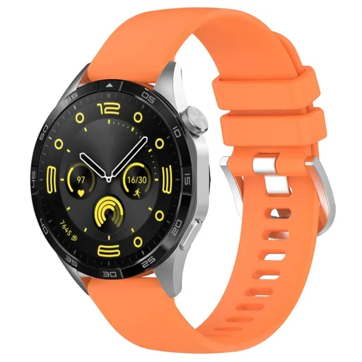 SILICONE Vymeniteľný remienok pre Huawei Watch GT 5 Pro 46mm / GT 6 Pro 46mm oranžový