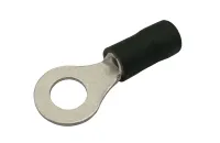 Očko  6.5mm, vodič 2.5-4.0mm  čierne