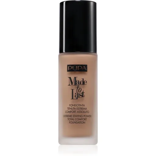 PUPA Milano Made to Last dlhotrvajúci tekutý make-up odtieň 050 Sand Beige 30 ml