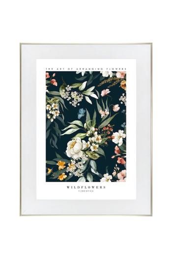 Nástenná dekorácia v ráme 50 x 70 cm viac farieb