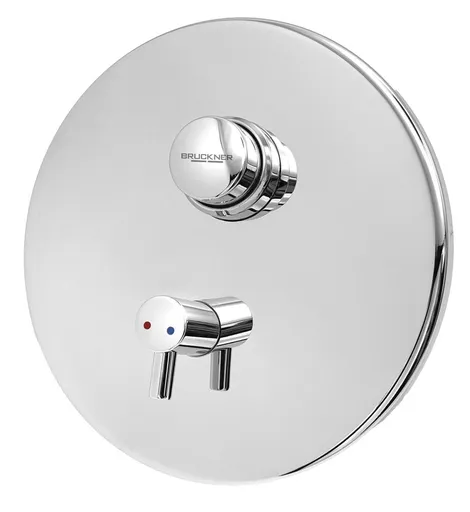 Bruckner - TEMPOR samozatvárací podomietkový sprchový ventil s reguláciou teploty, chróm 937.141.1