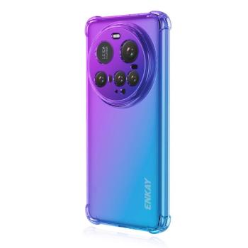 ENKAY GRADIENT Ochranný kryt pre Xiaomi 15 Ultra PURPLE BLUE
