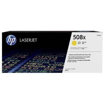 HP originál toner CF362X, yellow, 9500str., HP 508X, high capacity, HP Color LaserJet Enterprise M552dn,M553dn,553n,553x, O, žltá