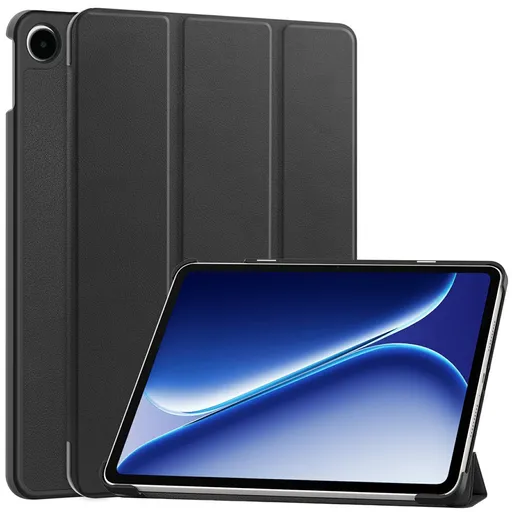 LEATHER Zaklápací kryt pre OnePlus Pad Go 2 čierny