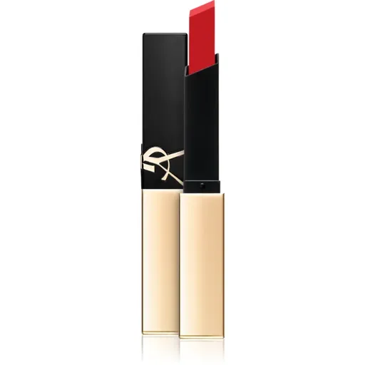 Yves Saint Laurent Rouge Pur Couture The Slim tenký zmatňujúci rúž s koženým efektom odtieň 31 2.2 g