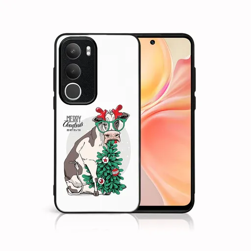 MY ART Kryt s vianočným dizajnom Vivo Y19s MERRY CHRISTMAS (074)