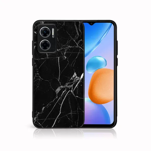 MY ART Ochranný kryt pre Xiaomi Redmi 10 5G BLACK MARBLE (142)