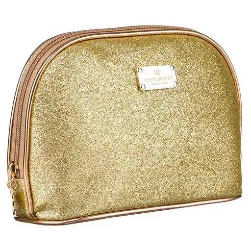 Kozmetická taška v zlatej farbe - Peterson