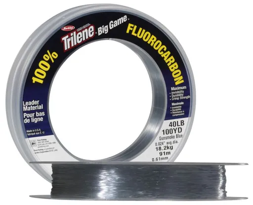 Berkley vlasec fluorocarbon big game 90 m crystal-priemer 0,91 mm / nosnosť 36,3 kg