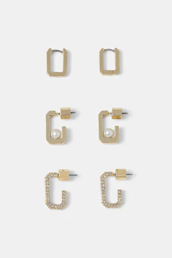 Náušnice AllSaints 3-pak