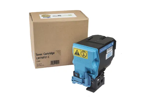 Kompatibilná tonerová náplň A0X5455, TNP51C, 5000 listov pre tlačiarne Konica Minolta (Orink), azurová