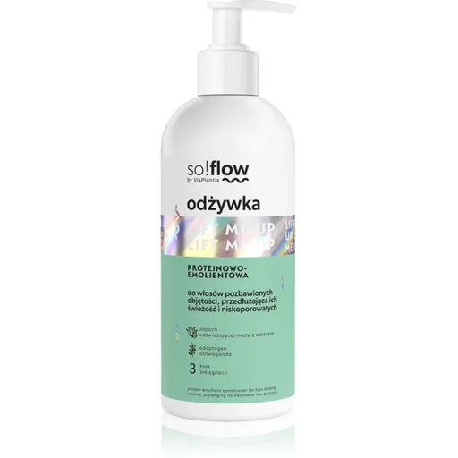 so!flow Hair Without Volume Protein-Emollient Conditioner kondicionér pre vlasy bez objemu 300 ml