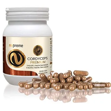 Nupreme Cordyceps extrakt 100 kapsúl (8594176063171)