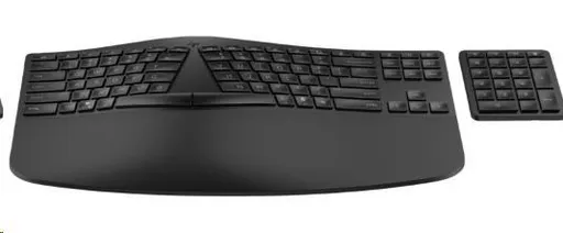 HP 960 Black Ergonomic Wireless Keyboard - bezdrôtová ergonomická klávesnica SK/SK