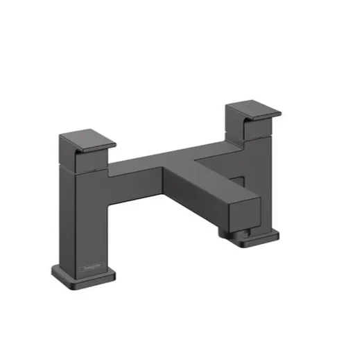 Vaňová batéria Hansgrohe Vernis Shape bez sprchového setu čierny mat 71452670