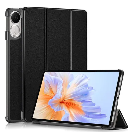 LEATHER Zaklápací kryt pre Honor Pad V9 čierny