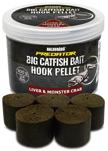 Haldorádó pelety catfish bait hook pellet liver monster crab 300 g - 24 mm