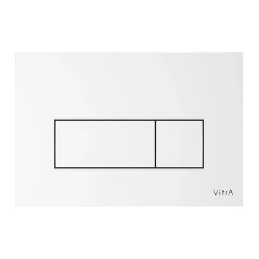 VitrA Root Square ovládacie tlačidlo plast biela 740-2300