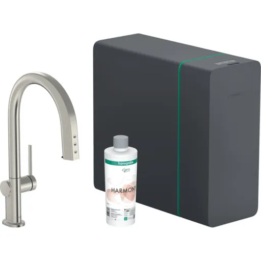 Hansgrohe Aqittura drezová batéria bez výpuste nerez 76836800