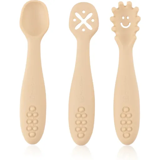 Petite&Mars Take&Match 6m+ lyžička Desert Sand 3 ks