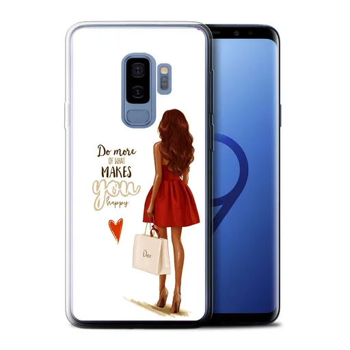PROTEMIO MY ART kryt Samsung Galaxy S9 Plus RED DRESS (137)