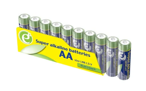 GEMBIRD super alkaline batéria AA 10ks