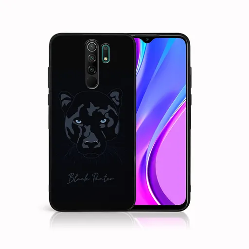 MY ART Silikónový obal Xiaomi Redmi 9 PANTHER (245)