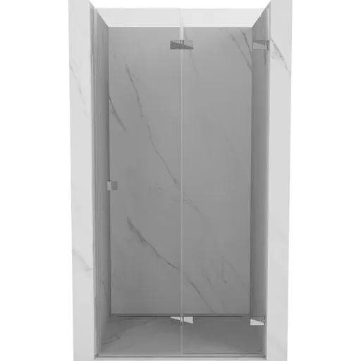 MEXEN/S - Lunar-F skladacie sprchové dvere pravé 95, transparent, chróm 836-095-000-01-00-P