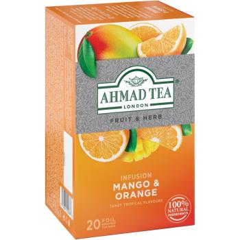 Ahmad Tea Mango & Orange ovocný čaj príchuť Mango & Orange 20x2 g