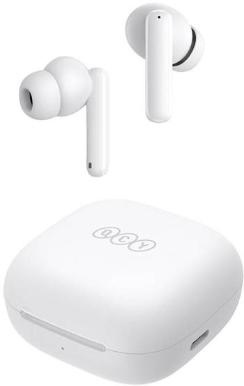 QCY T13 ANC White Bezdrôtové sluchadlá do uší
