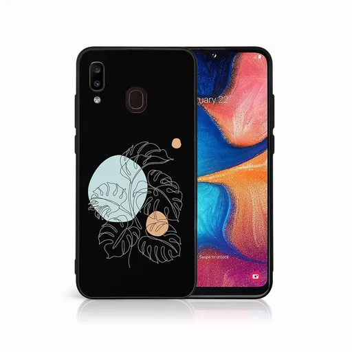 MY ART Ochranný obal pre Samsung Galaxy A20e MONSTERA (194)