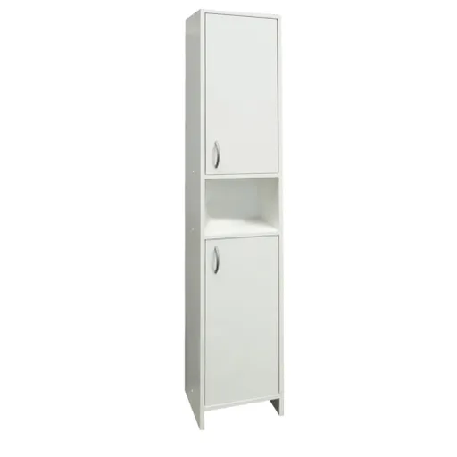 Kúpeľňová skrinka vysoká Multi Praxis 33,5x180,5x25,5 cm biela INCA35LP