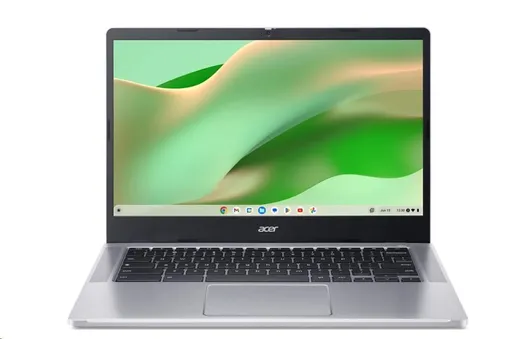 ACER NTB Chromebook 314 (CB314-4H-C3M0), Intel N100, 14" FHD, 4GB, 128 eMMC, Intel UHD, ChromeOS, PureSilver
