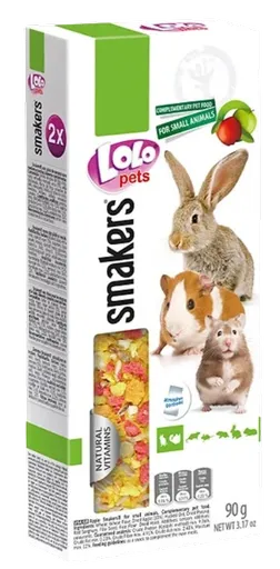 Lolopets Smakers jablečné klasy 2 x 90 g