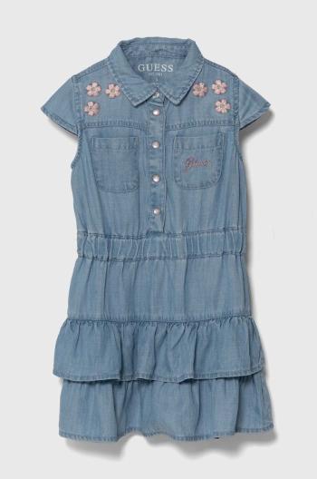 Dievčenské šaty Guess mini, áčkový strih