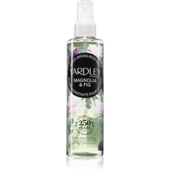Yardley Magnolia & Fig hydratačný telový sprej pre ženy 200 ml