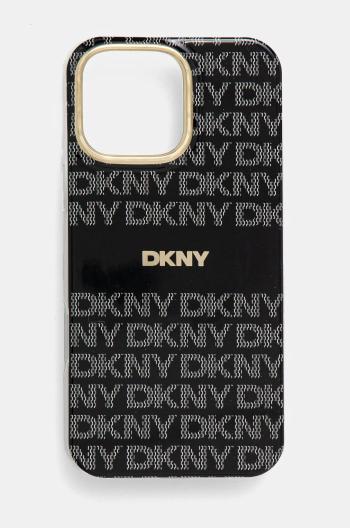 Puzdro na mobil Dkny iPhone 16 Pro Max 6.9 čierna farba, DKHMP16XHRHSEK