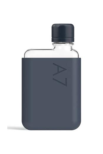 Fľaša na vodu Memobottle Original A7 180 ml modrá farba