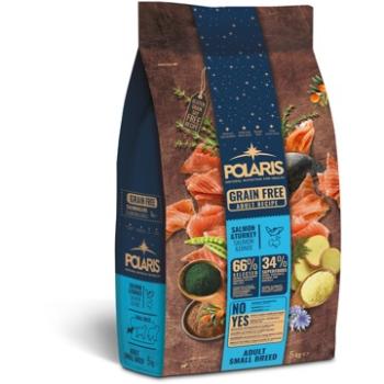 Polaris bezobilné granuly s čerstvým mäsom Adult Small Breed losos, morka 5 kg (5999566110634)